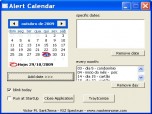 Alert Calendar Screenshot