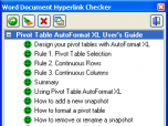 Document Hyperlink Checker for Microsoft Word Screenshot