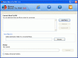 Nemo Word to PDF Screenshot