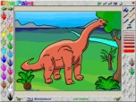 DinoPaint Coloring Book Screenshot