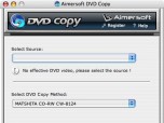 Aimersoft DVD Copy for Mac Screenshot