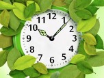 7art Foliage Clock screensaver Screenshot