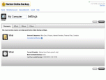 Norton Backup Online Screenshot