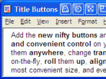 Actual Title Buttons