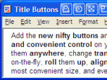 Actual Title Buttons Screenshot