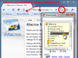 iMacros for Chrome Screenshot
