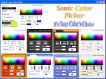 Sonic Color Picker ActiveX Control Screenshot