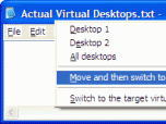 Actual Virtual Desktops Screenshot