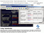 AutoCAD to Excel - TableBuilder Screenshot