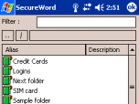 SecureWord.Mobile Screenshot