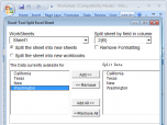 Excel-Tool Split Excel Sheet Screenshot