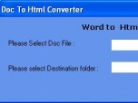 Doc To HTML Converter Screenshot