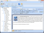 e-Learning Authoring Tool Screenshot