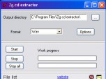 Zg cd extractor Screenshot