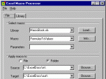 Excel Macro Processor Screenshot