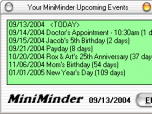 MiniMinder Screenshot