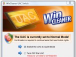 WinCleaner UAC Switch Screenshot