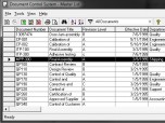 Document Control Screenshot