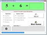 Math Flash Cards For Kids Software Screenshot