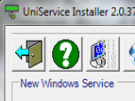 UniService Installer Screenshot