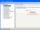 Fitness Calculator Module Screenshot