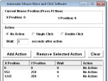 Automatic Mouse Move and Click Software Screenshot