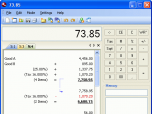 Deskcalc - Desktop adding machine Screenshot