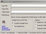 CSV2SQL Screenshot