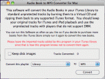 Audio Book To MP3 Converter for Mac Screenshot