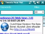 Tweets Near Me for Windows Mobile Screenshot