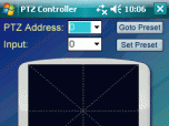 PTZ Controller PPC Screenshot