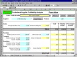 Product and Supplier Profitability Excel