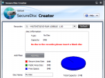 GiliSoft Secure Disc Creator Screenshot