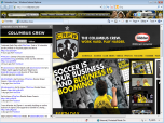 Columbus Crew MLS Firefox Theme