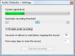 Audio Detector Screenshot