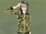 Military Girl Dress Up Game