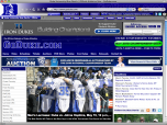 Duke Athletics Firefox Theme Screenshot