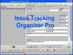 Issue Tracking Organizer Pro Screenshot