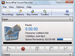 RecordPad Professional Sound Recorder Screenshot