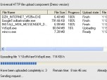 Versal HTTP File Upload ActiveX Control Screenshot