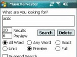 MusicHarvester Screenshot