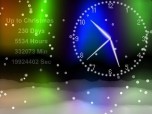Winter Clock Screensaver Screenshot