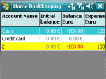 Home Bookkeeping PPC Screenshot