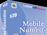 Mobile Number Generator Screenshot