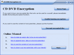 GiliSoft CD DVD Encryption Screenshot