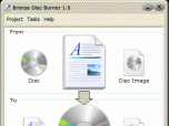 Bronze Disc Burner Screenshot