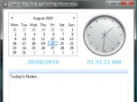 Opaloflux Clock & Calendar Application