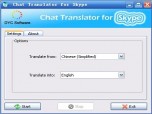 Chat Translator for Skype Screenshot