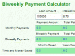 MoneyToys Biweekly Payment Calculator Screenshot