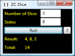 ZC Dice Screenshot